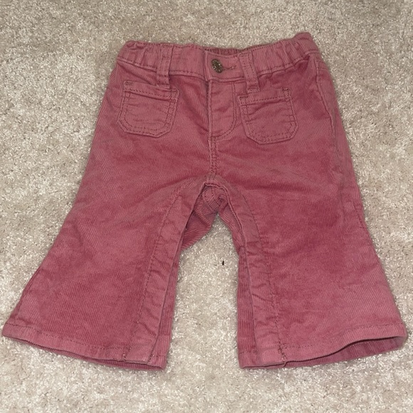 GAP Other - Pink Corduroy Flare Pants 3-6 Months